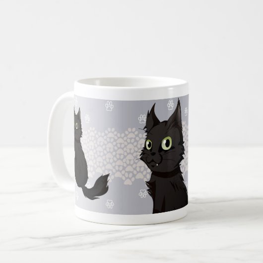 Theo-Katzen-Tasse Kaffeetasse (Vorderseite Links)