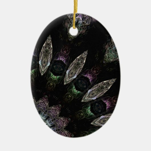 Theo Keramik Ornament (Vorne)