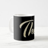 Theo Name whitegold Tasse Teetasse Kaffeetasse (Vorderseite Links)