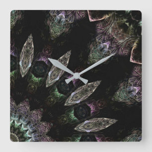 Theo  quadratische wanduhr