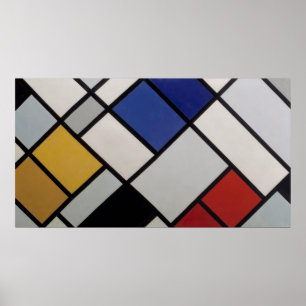 Theo van Doesburg Gegen-Zusammensetzung XVI Poster