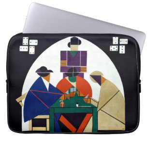 Theo van Doesburg - Kartenspieler Laptopschutzhülle