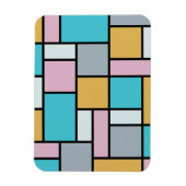 Theo Van Doesburg - Komposition 17 - Mondrian Art Magnet (Vertikal)