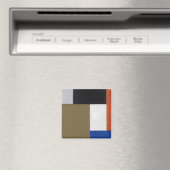 Theo van Doesburg Komposition Magnet (In Situ (Geschirrspüler))