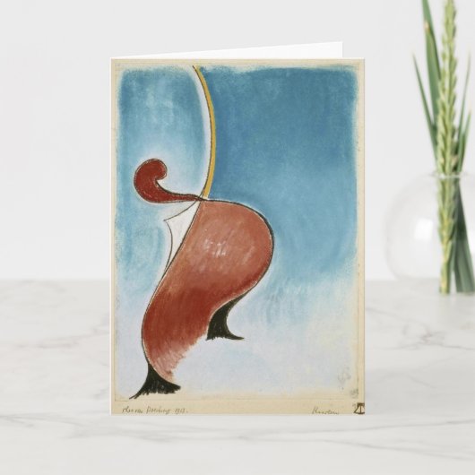 Theo van Doesburg leere Grußkarte Karte (Vorderseite)