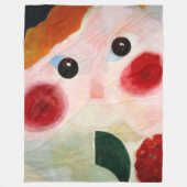 Theo van Doesburg - Mädchen mit Schmetterlingen Fleecedecke (Vorderseite)
