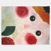 Theo van Doesburg - Mädchen mit Schmetterlingen Fleecedecke (Vorderseite (Horizontal))