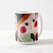 Theo van Doesburg - Mädchen mit Schmetterlingen Kaffeetasse (VorderseiteRechts)