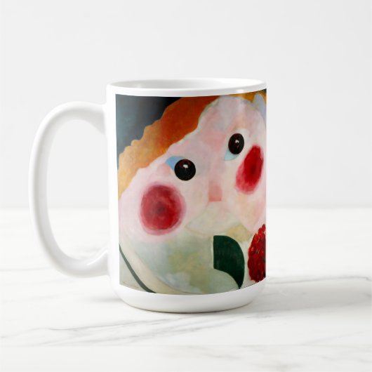 Theo van Doesburg - Mädchen mit Schmetterlingen Kaffeetasse (Links)
