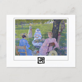 Théo van Rysselberghe #110 - Fine Art Postcard Postkarte