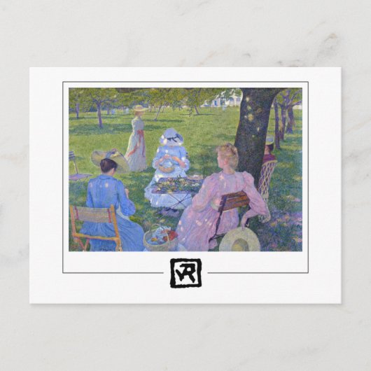 Théo van Rysselberghe #110 - Fine Art Postcard Postkarte (Vorderseite)