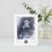 Théo van Rysselberghe #120 - Fine Art Postcard Postkarte (Stehend Vorderseite)