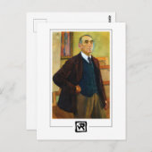 Théo van Rysselberghe #147 - Fine Art Postcard Postkarte (Vorne/Hinten)