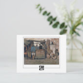 Théo van Rysselberghe #186 - Fine Art Postcard Postkarte (Stehend Vorderseite)