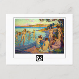 Théo van Rysselberghe #204 - Fine Art Postcard Postkarte