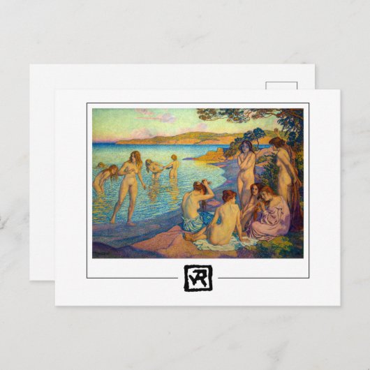 Théo van Rysselberghe #204 - Fine Art Postcard Postkarte (Vorne/Hinten)