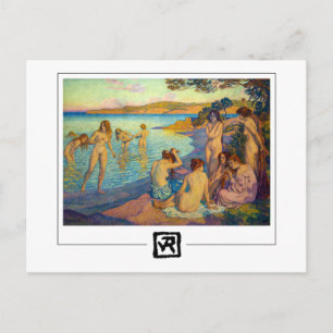 Théo van Rysselberghe #204 - Fine Art Postcard Postkarte