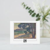 Théo van Rysselberghe #216 - Fine Art Postcard Postkarte (Stehend Vorderseite)