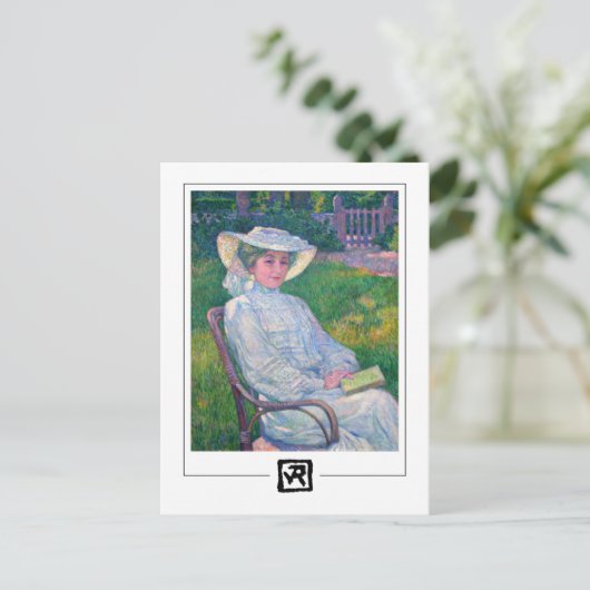 Théo van Rysselberghe #217 - Fine Art Postcard Postkarte (Stehend Vorderseite)