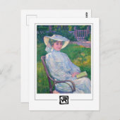 Théo van Rysselberghe #217 - Fine Art Postcard Postkarte (Vorne/Hinten)