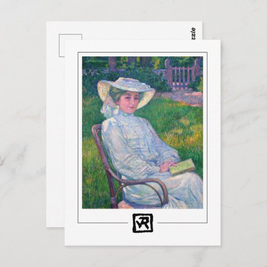 Théo van Rysselberghe #217 - Fine Art Postcard Postkarte (Vorne/Hinten)