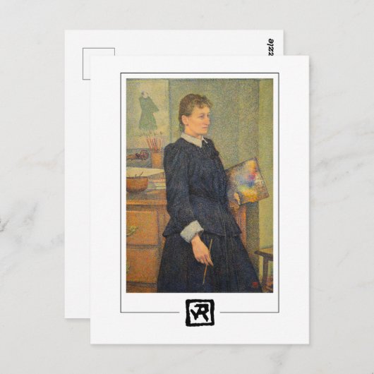 Théo van Rysselberghe #218 - Fine Art Postcard Postkarte (Vorne/Hinten)