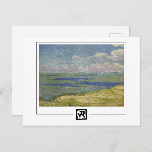 Théo van Rysselberghe #232 - Fine Art Postcard Postkarte (Vorne/Hinten)