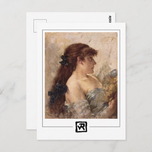 Théo van Rysselberghe #233 - Fine Art Postcard Postkarte (Vorne/Hinten)