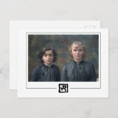 Théo van Rysselberghe #236 - Fine Art Postcard Postkarte (Vorne/Hinten)