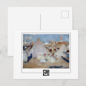 Théo van Rysselberghe #61 - Fine Art Postcard Postkarte (Vorne/Hinten)