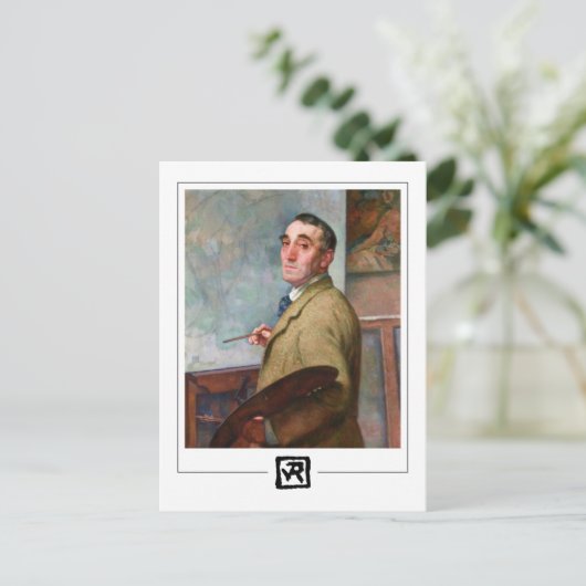 Théo van Rysselberghe #68 - Fine Art Postcard Postkarte (Stehend Vorderseite)