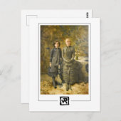 Théo van Rysselberghe #79 - Fine Art Postcard Postkarte (Vorne/Hinten)