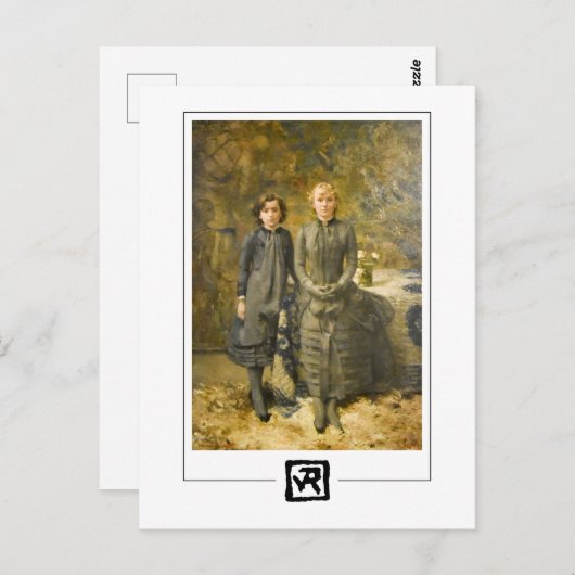 Théo van Rysselberghe #79 - Fine Art Postcard Postkarte (Vorne/Hinten)