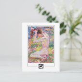 Théo van Rysselberghe #91 - Fine Art Postcard Postkarte (Stehend Vorderseite)