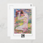 Théo van Rysselberghe #91 - Fine Art Postcard Postkarte (Vorne/Hinten)