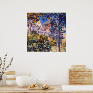 Theo van Rysselberghe - Mittagslandschaft, Poster