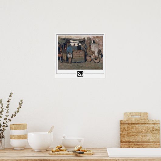 Théo van Rysselberghe Zedign Art Poster #186 (Küche)