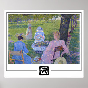 Théo van Rysselberghe Zedign Kunstposter #110 Poster