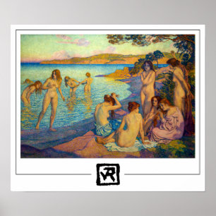 Théo van Rysselberghe Zedign Kunstposter #204 Poster