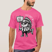 Theo Von Podcast no Catfish Funny Funny Fish Desig T-Shirt (Vorderseite)