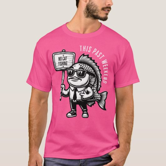 Theo Von Podcast no Catfish Funny Funny Fish Desig T-Shirt (Vorderseite)