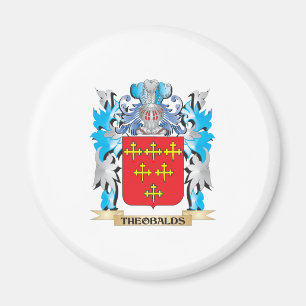 Theobalds Wappen - Familienwappen Magnet