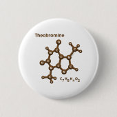 Theobromin Button (Vorderseite)