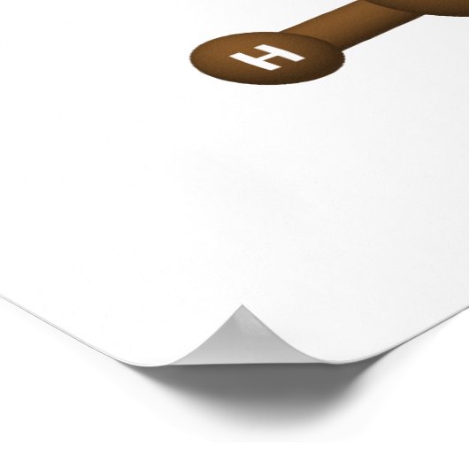 Theobromin Poster (Ecke)