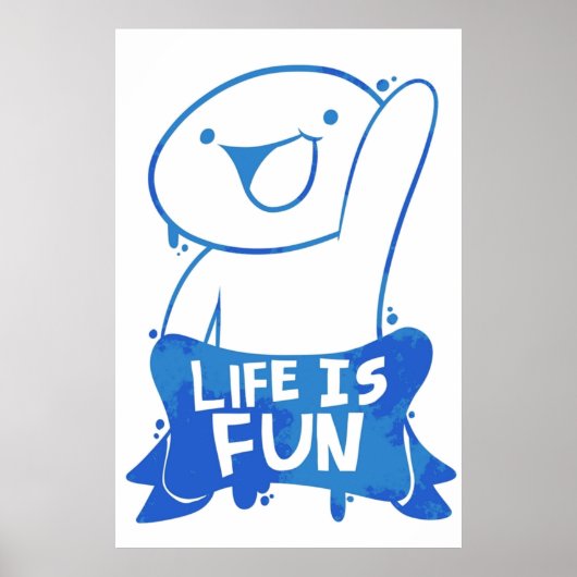 TheOdd1sOut Life is Fun Graffiti Poster (Vorne)