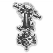 Theodolite Aufkleber (Vorderseite)