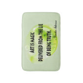 Theodor Adorno Badematte (Vorderseite Vertikal)