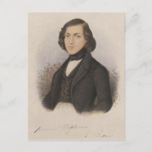 Theodor Fontane, 1843 Postkarte