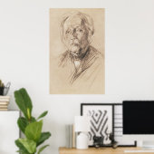 Theodor Fontane, 1896 Poster (Heimbüro)