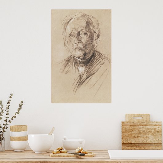 Theodor Fontane, 1896 Poster (Küche)